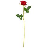 Eleganza Artificial Gabriella 53cm Single Rose- Red