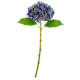 Eleganza Artificial Small Head Hydrangea- Purple Green