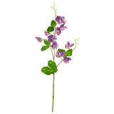 Eleganza Artificial Sweet Pea Spray- Purple
