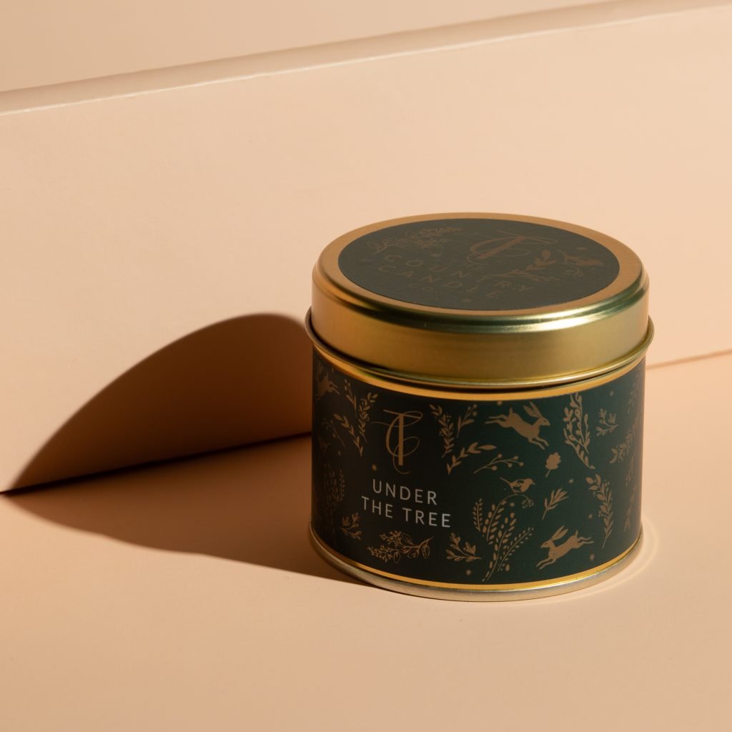The Country Candle Co 180g Enchanted Woodland Under the Tree Tin Candle
