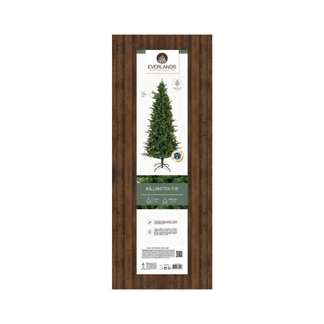 Everlands 1.5m (5ft) Killington Fir Artificial Christmas Tree - 684085