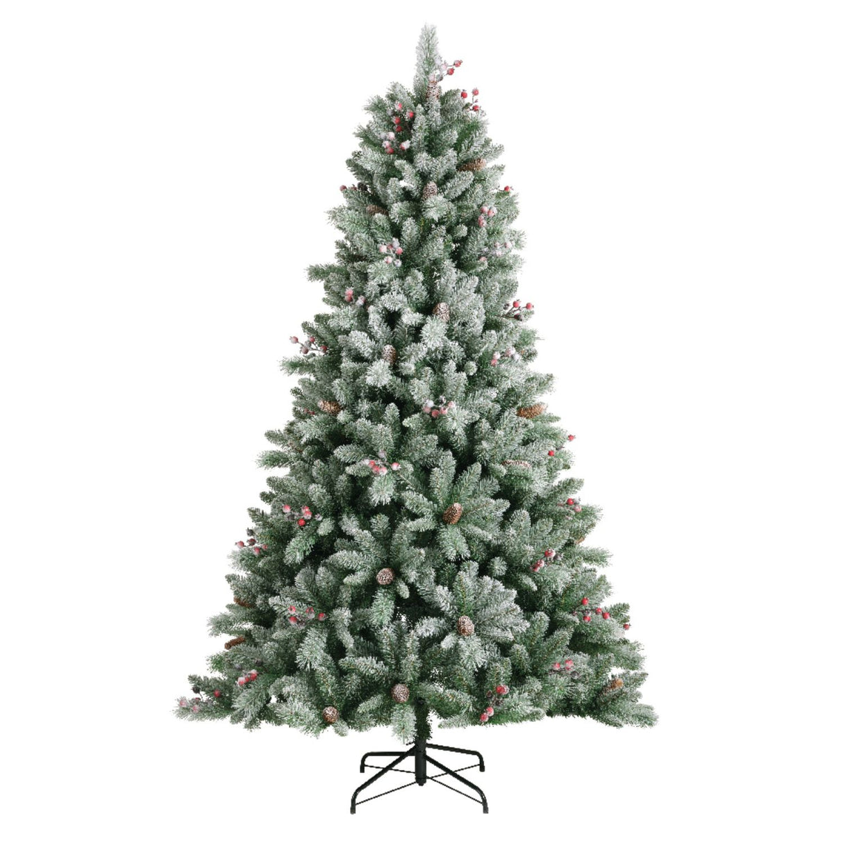 Everlands 1.8m (6ft) Windham Spruce Frosted Artificial Christmas Tree - 684496