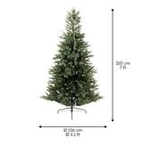 Everlands 2.1m (7ft) Geneva Fir Artificial Christmas Tree - 684302