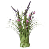 Everlands 30cm Polyester Grass Bunch (Choice of 2)