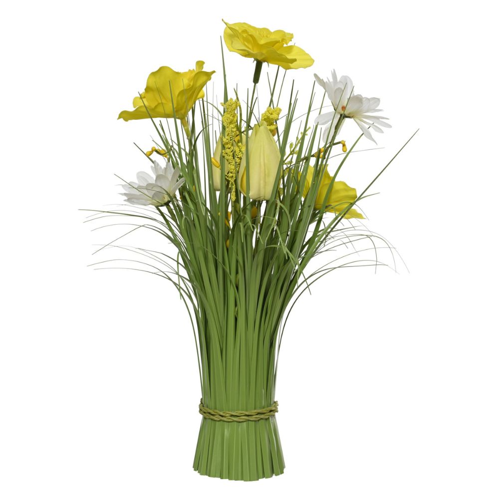 Everlands 40cm Artificial Polyester Grass Bunch