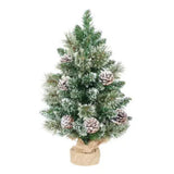 Everlands 45cm Mini Victoria Frosted Tree - 689994