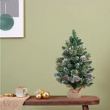 Everlands 45cm Mini Victoria Frosted Tree - 689994