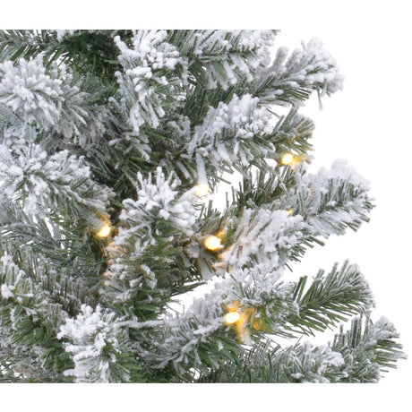 Everlands 60cm Snowy Imperial Mini Pre-Lit Artificial Christmas Tree - 680023