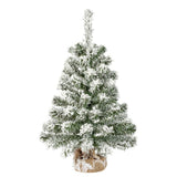 Everlands 60cm (2ft) Snowy Imperial Mini Artificial Christmas Tree - 683176