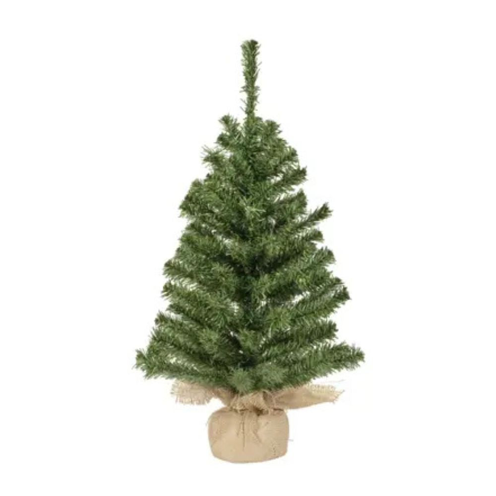 Everlands 75cm Mini Imperial Artificial Christmas Tree in Jute Bag - 683326