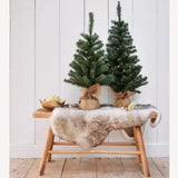 Everlands 75cm Mini Imperial Artificial Christmas Tree in Jute Bag - 683326