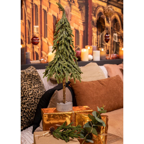 Everlands 45cm Gnome Mini Glitter Artificial Indoor Tree Decoration