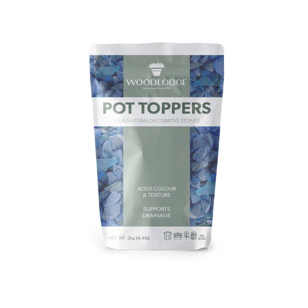 Woodlodge 2kg Blue Glass Chippings