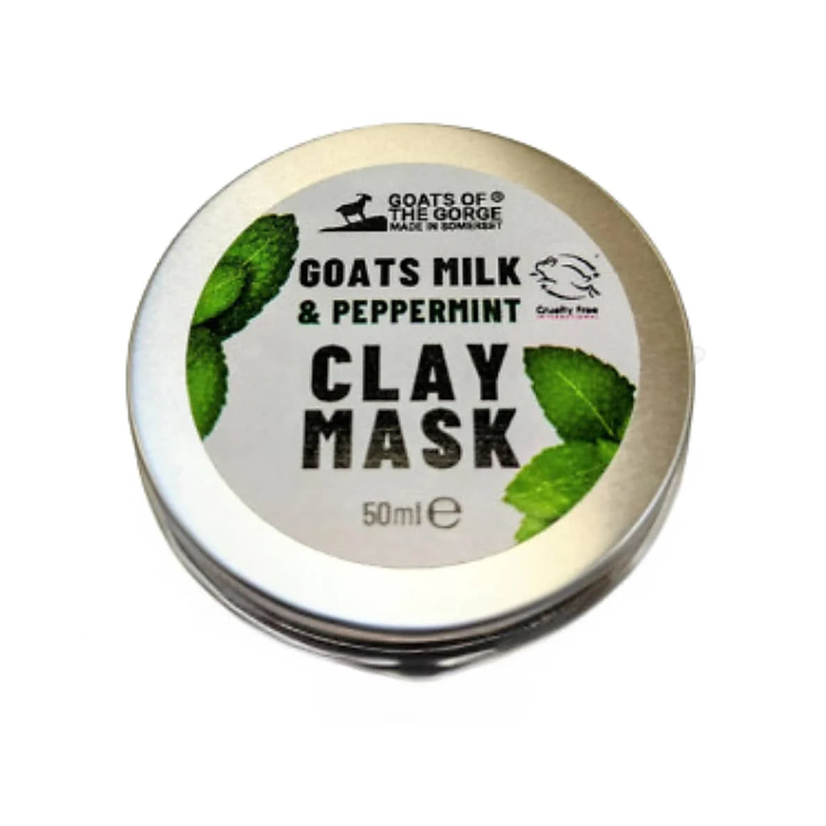 Goats Of The Gorge 50ml Peppermint Goats Milk Clay Mask