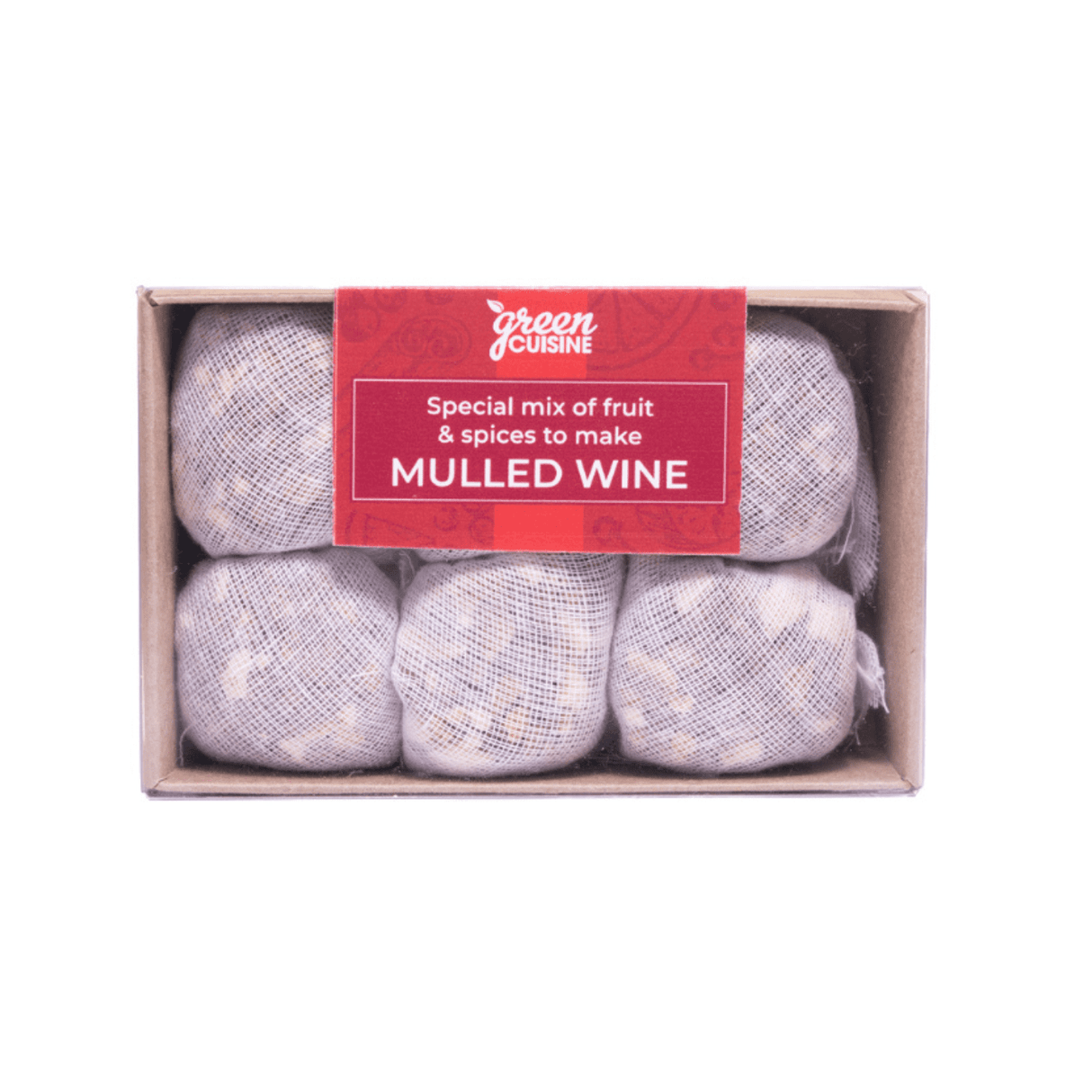 Green Cuisine 6x25g Mulled Wine Spices