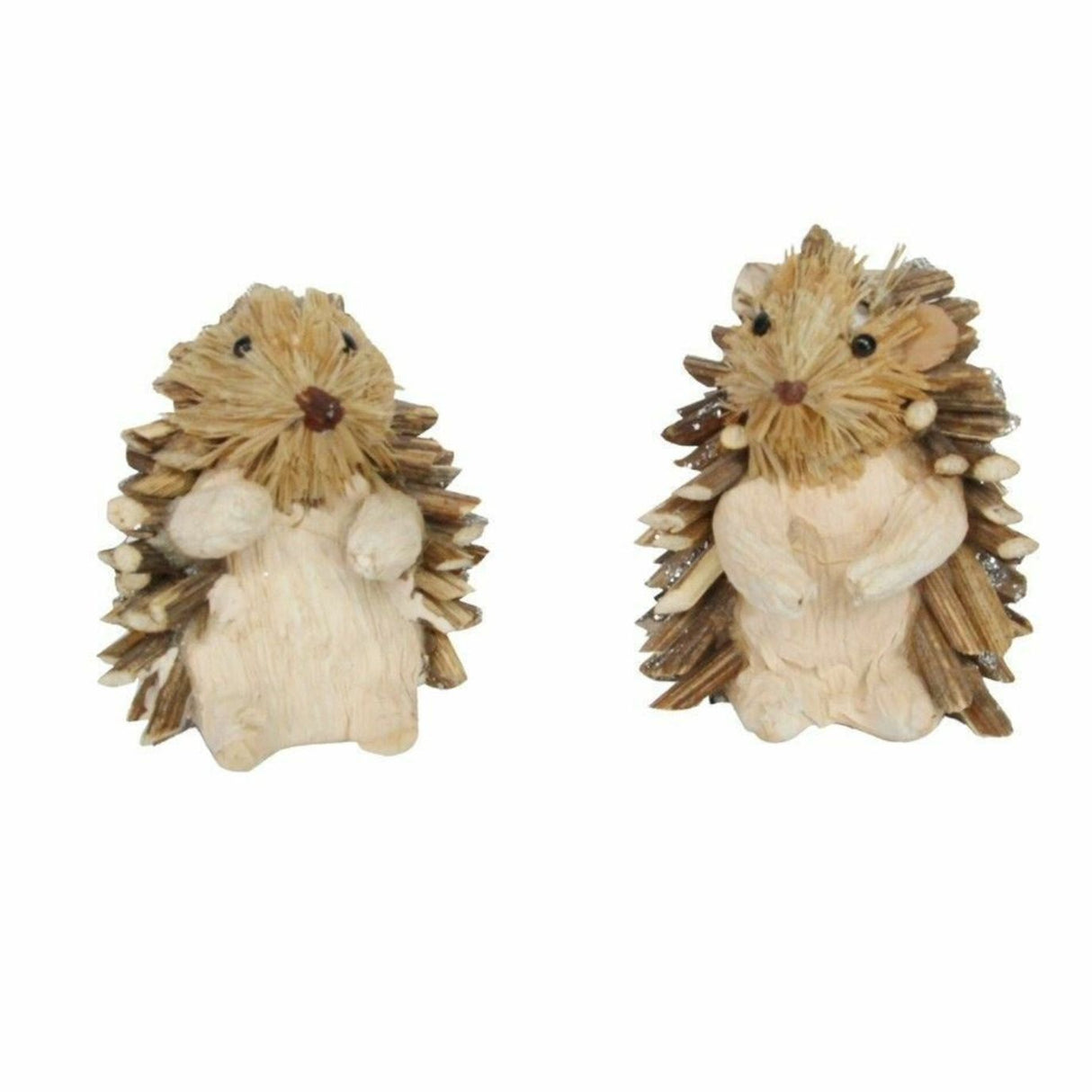 Gisela Graham 8cm Twig Hedgehog Christmas Tree Decoration