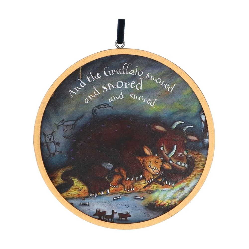 Gisela Graham 10cm The Gruffalo's Child Disc Hanging Decoration