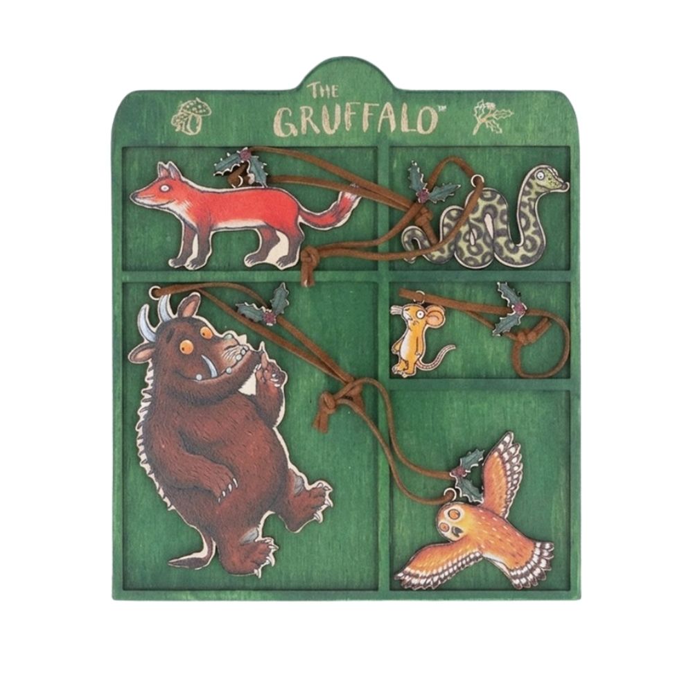 Gisela Graham The Gruffalo & Friends Boxed Hanging Decorations - (Set of 5)