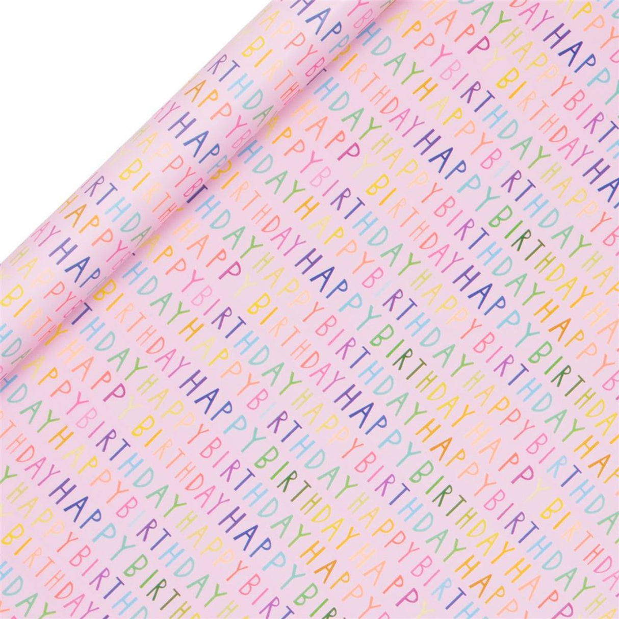 Glick 4m Happy Birthday Wrapping Paper Roll - Pink