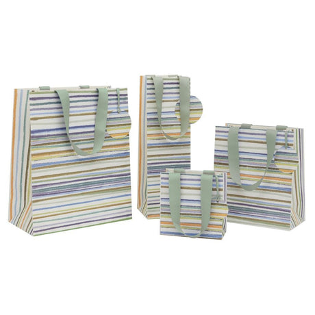 Glick Horizontal Striped Large Gift Bag