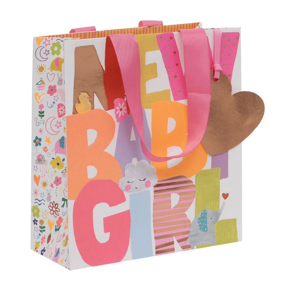 Glick 22.5cm New Baby Medium Gift Bag