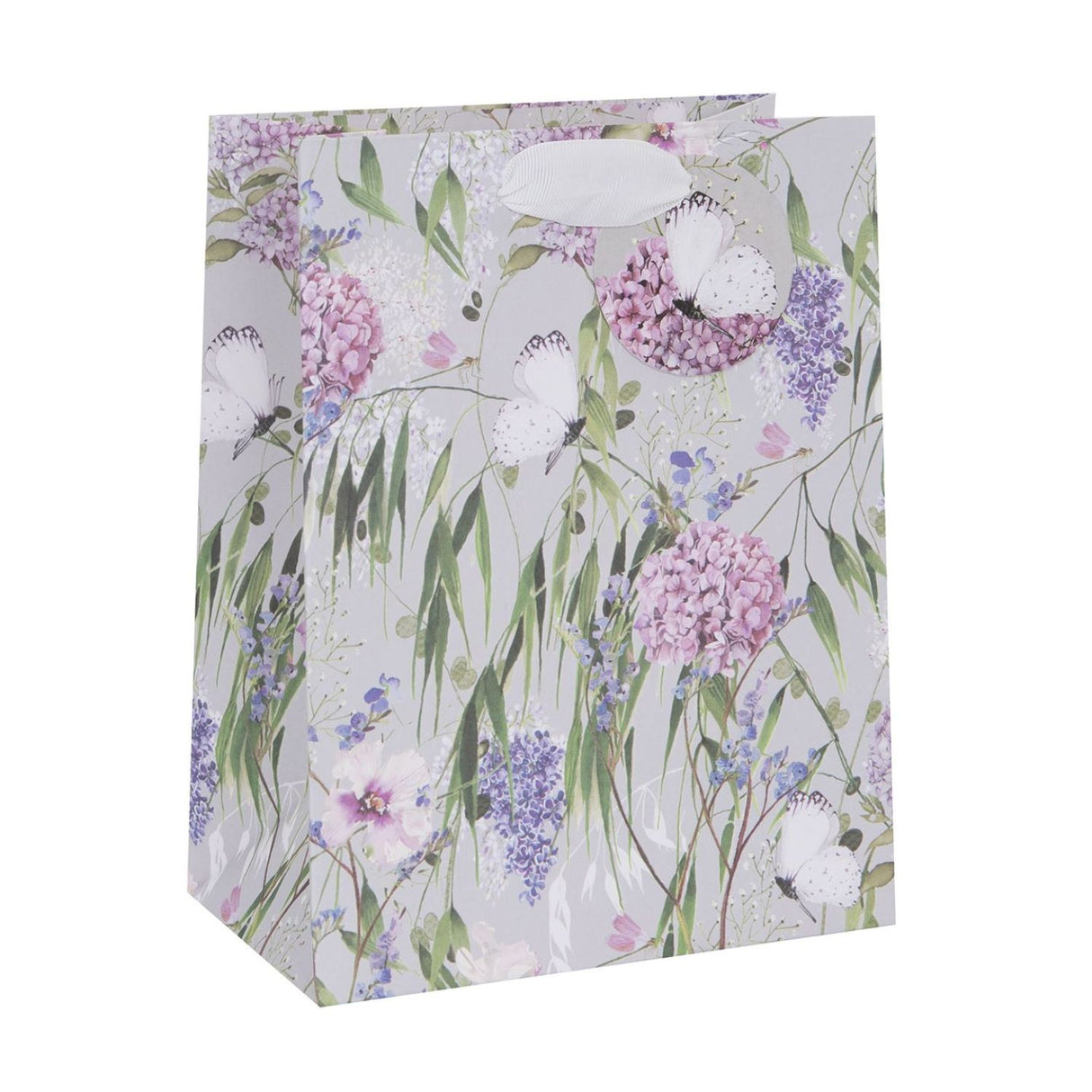 Glick Floral Design Medium Gift Bag - White