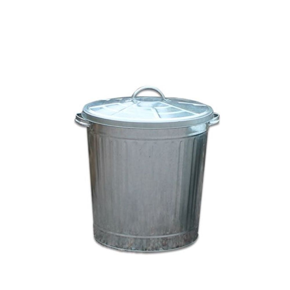 Greenkey 35ltr Galvanised Dustbin