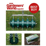 Greenkey Rolling Lawn Aerator & Grass Spiker