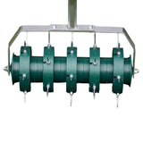 Greenkey Rolling Lawn Aerator & Grass Spiker