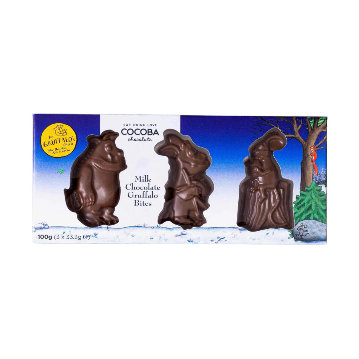 Gruffalo 100g Chocolate Character Bites