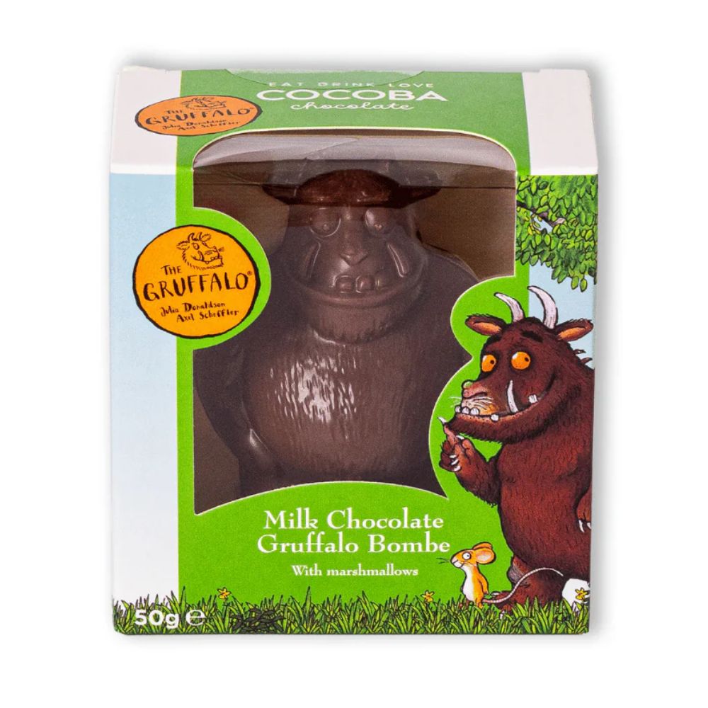 Gruffalo 50g Milk Chocolate Hot Chocolate Bomb with Marshmallows