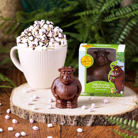 Gruffalo 50g Milk Chocolate Hot Chocolate Bomb with Marshmallows