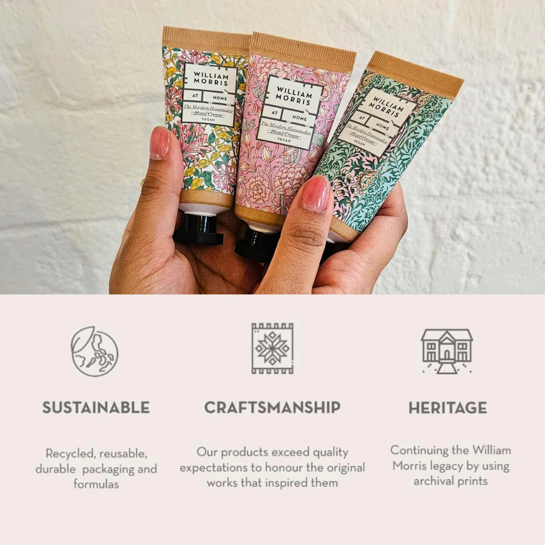 William Morris The Modern Homemaker Assorted Trio Hand Creams - FG4921