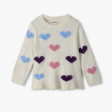 Hatley Baby & Toddler Girls Pretty Hearts Sweater 3T