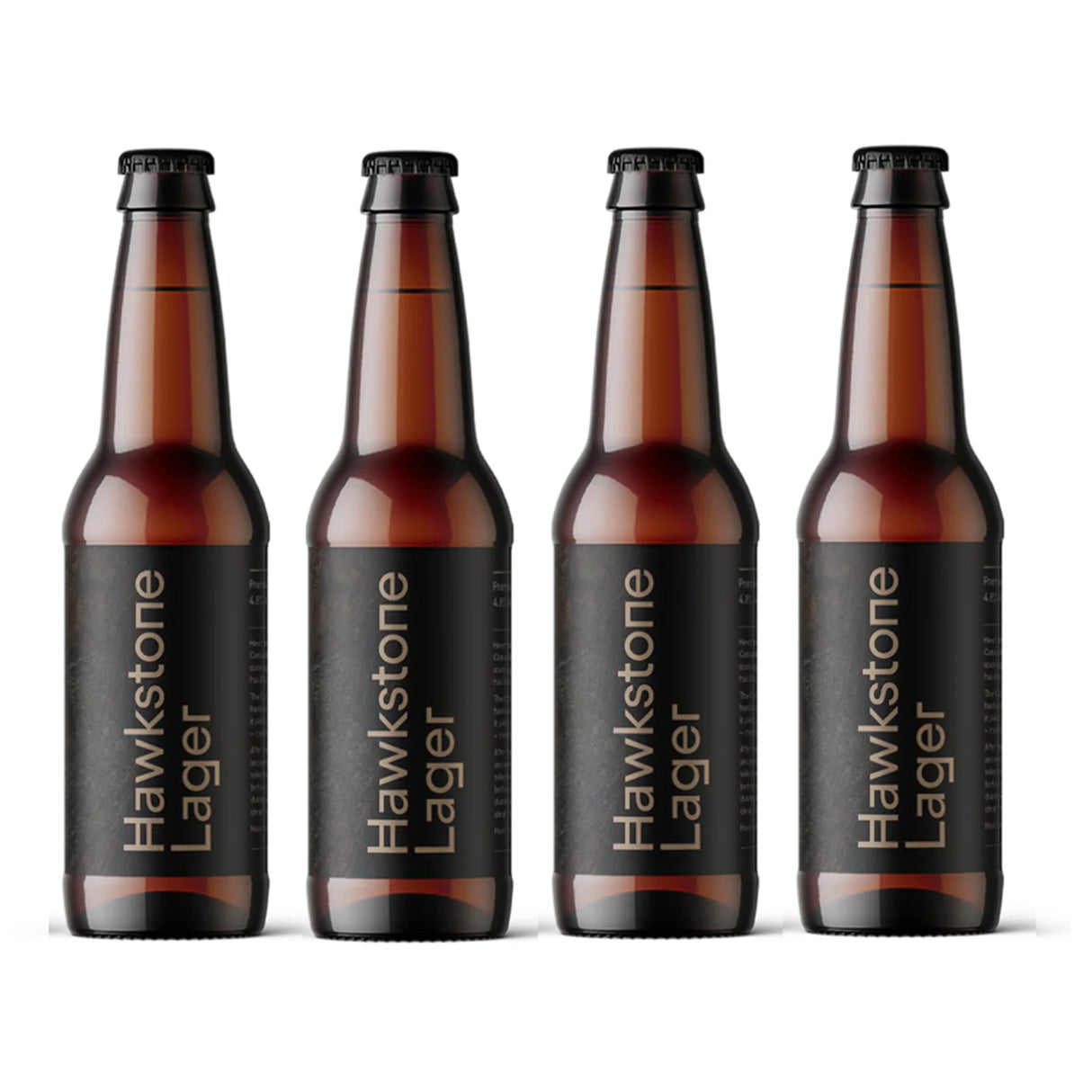 Hawkstone 4 Bottle Premium Lager 4.8%