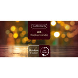 Kaemingk 12cm Battery Operated Candle with LED Wick