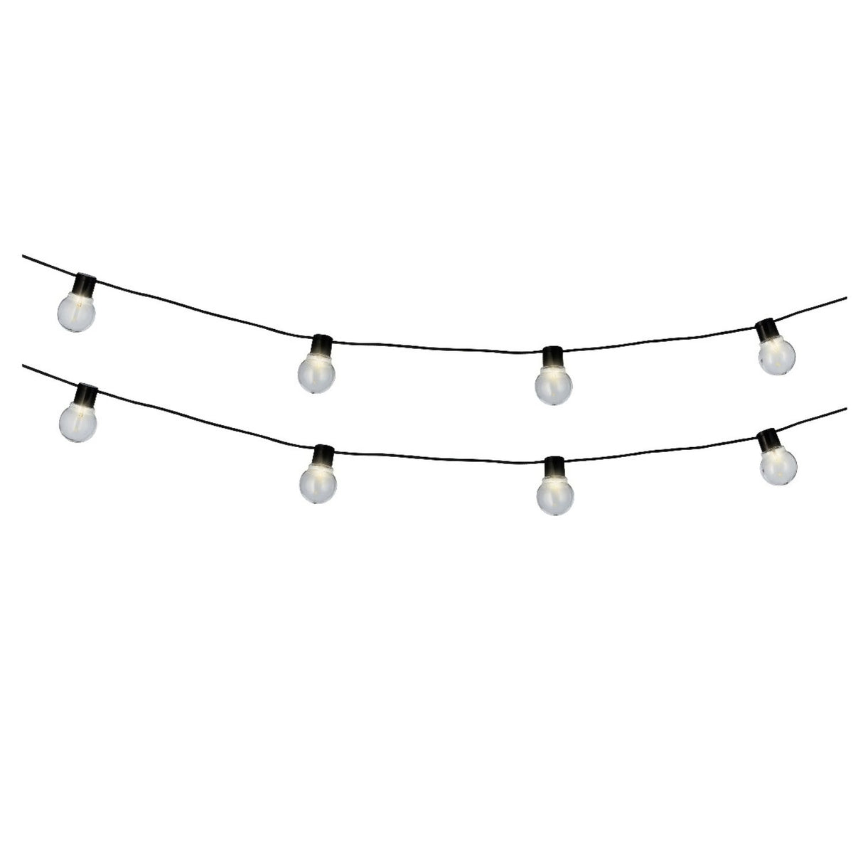 Kaemingk 9.5m LED String Partylights with Warm White Bulbs