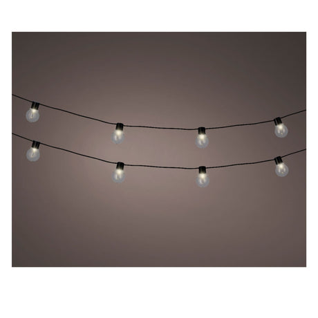 Kaemingk 9.5m LED String Partylights with Warm White Bulbs