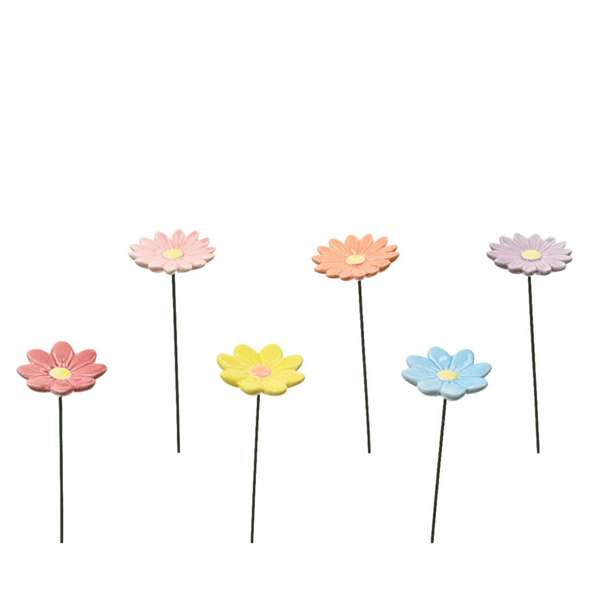 Kaemingk 27cm Porcelain Flower on a Pick (Choice of Six)