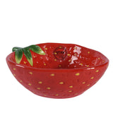 Kaemingk 15cm Dolomite Strawberry Bowl