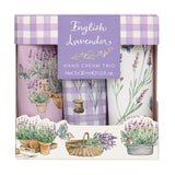 Heathcote & Ivory 30ml English Lavender Hand Cream Trio Set - FG6737