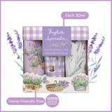 Heathcote & Ivory 30ml English Lavender Hand Cream Trio Set - FG6737