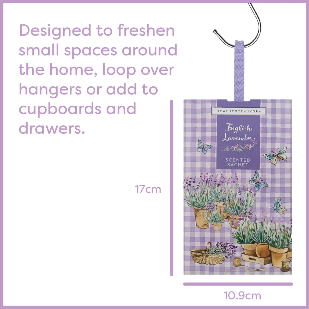 Heathcote & Ivory English Lavender Scented Sachet - FG6743