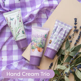 Heathcote & Ivory 30ml English Lavender Hand Cream Trio Set - FG6737