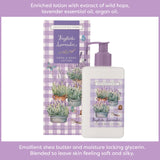 Heathcote & Ivory 250ml English Lavender Hand & Body Lotion - FG6738