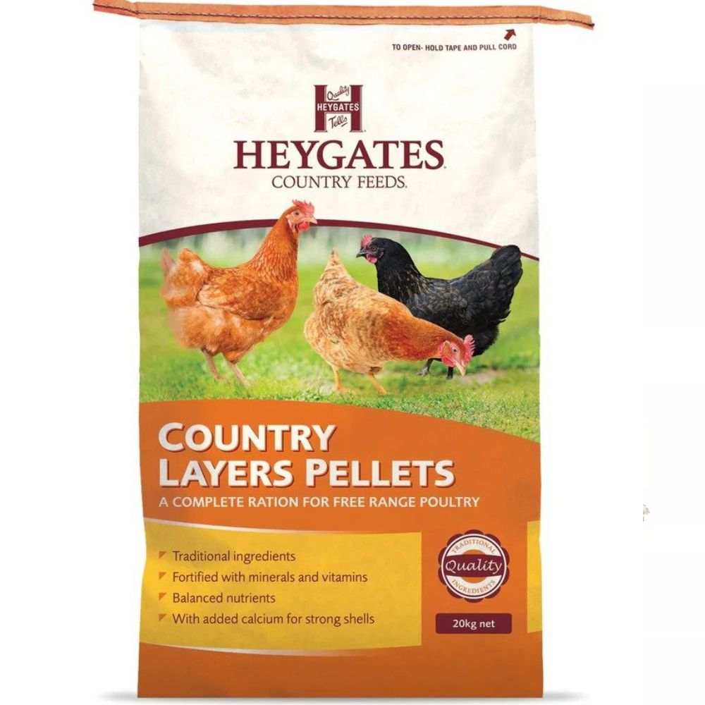 Heygates 20kg Poultry Country Layers Pellets