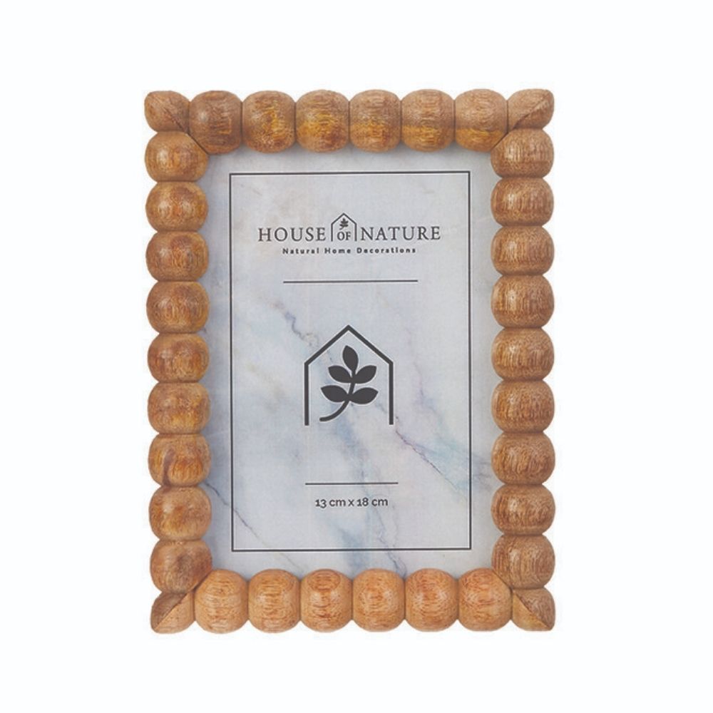 Hogewoning 13cm x 18cm Wooden Dama Photo Frame