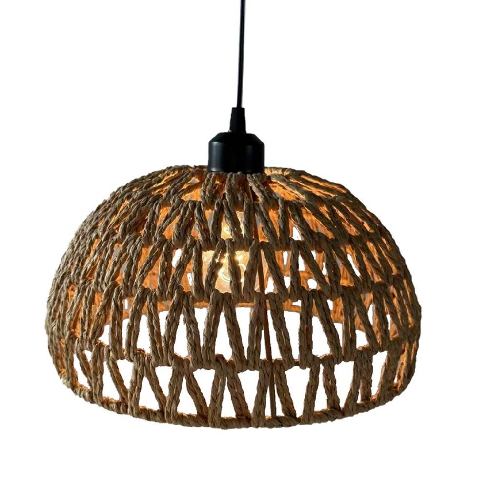 Hogewoning 30cm Pendent Chora Cord Lamp - Natural
