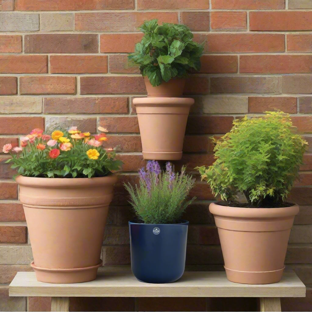 Ivyline 26cm Lisbon French Navy Planter