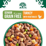 James Wellbeloved 90g Grain Free Senior Wet Dog Food in Gravy - Turkey